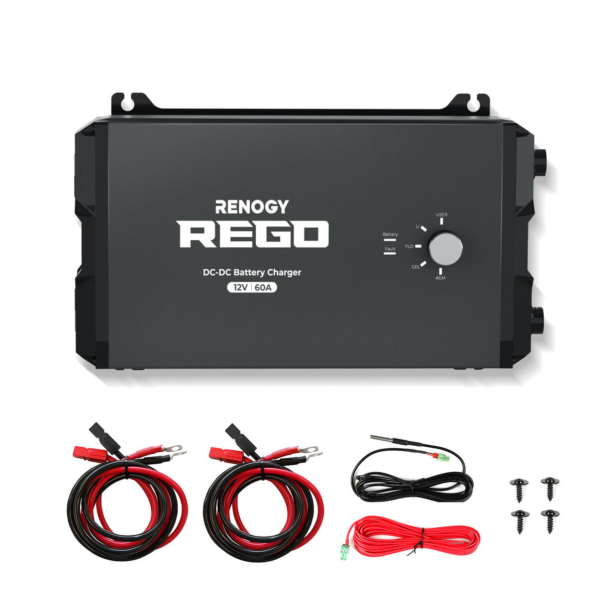 REGO 12V 60A DC-DC Battery Charger - RENOGY