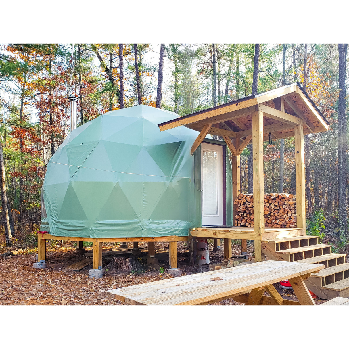 Plastic Frame Geodesic Dome Tent – Glamping Dome Store