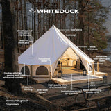 13'  Avalon Bell Tent - White Duck Outdoors